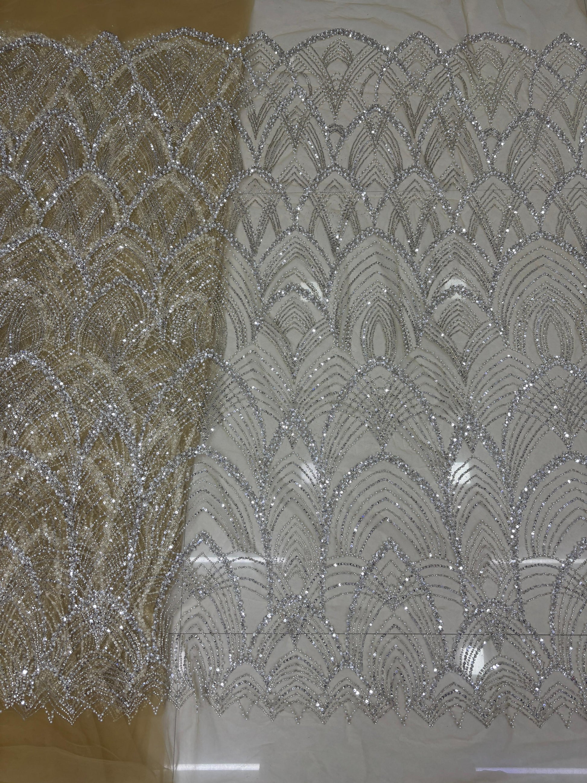 New Designer Imported Beadwork net fabrics